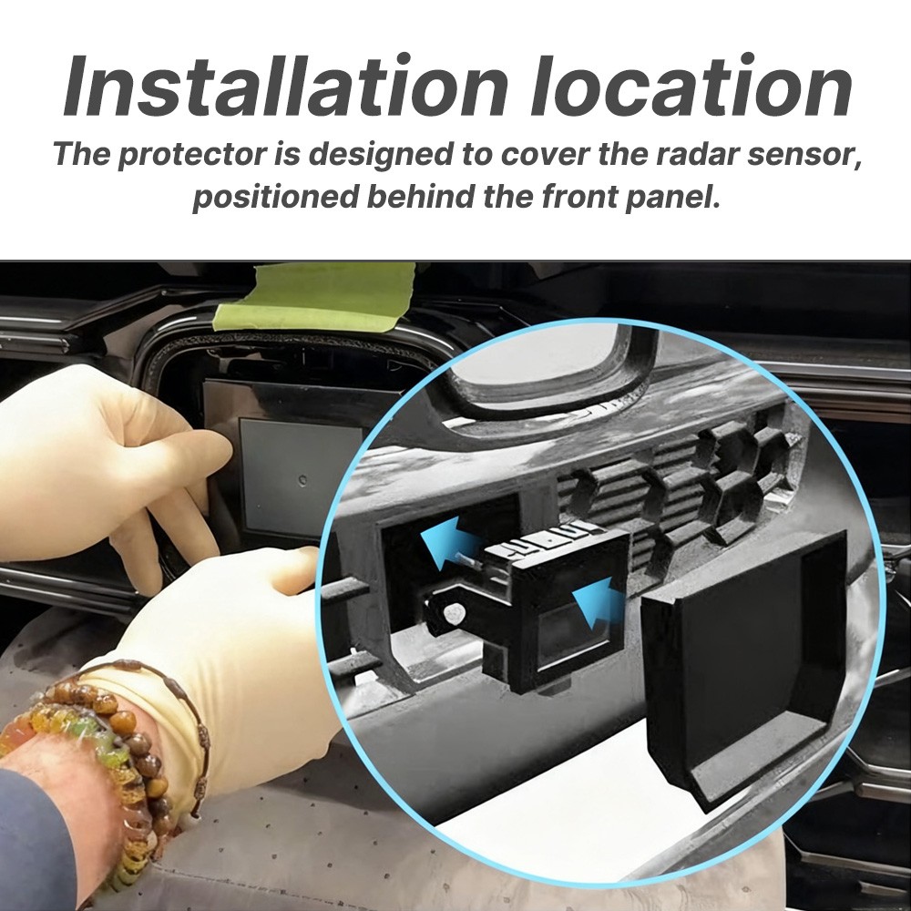 Car Radar Sensor Protector Cover Bracket For Honda CR-V CRV 2023-2025 Anti-theft