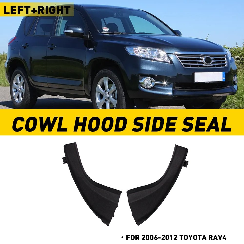 For Toyota RAV4 Front Pair Wiper 2006-2012 1 Side Cowl Extension Cover Trim EAH