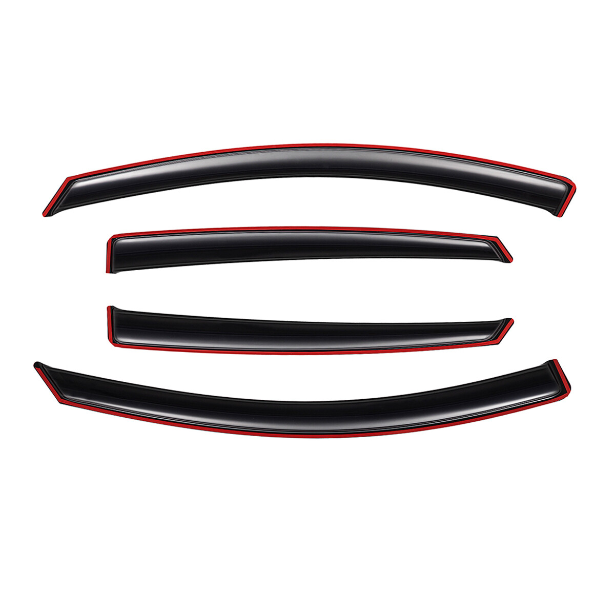In-Channel Rain Guard Window Visor Vent Shade for 2016-2024 Chevrolet Malibu