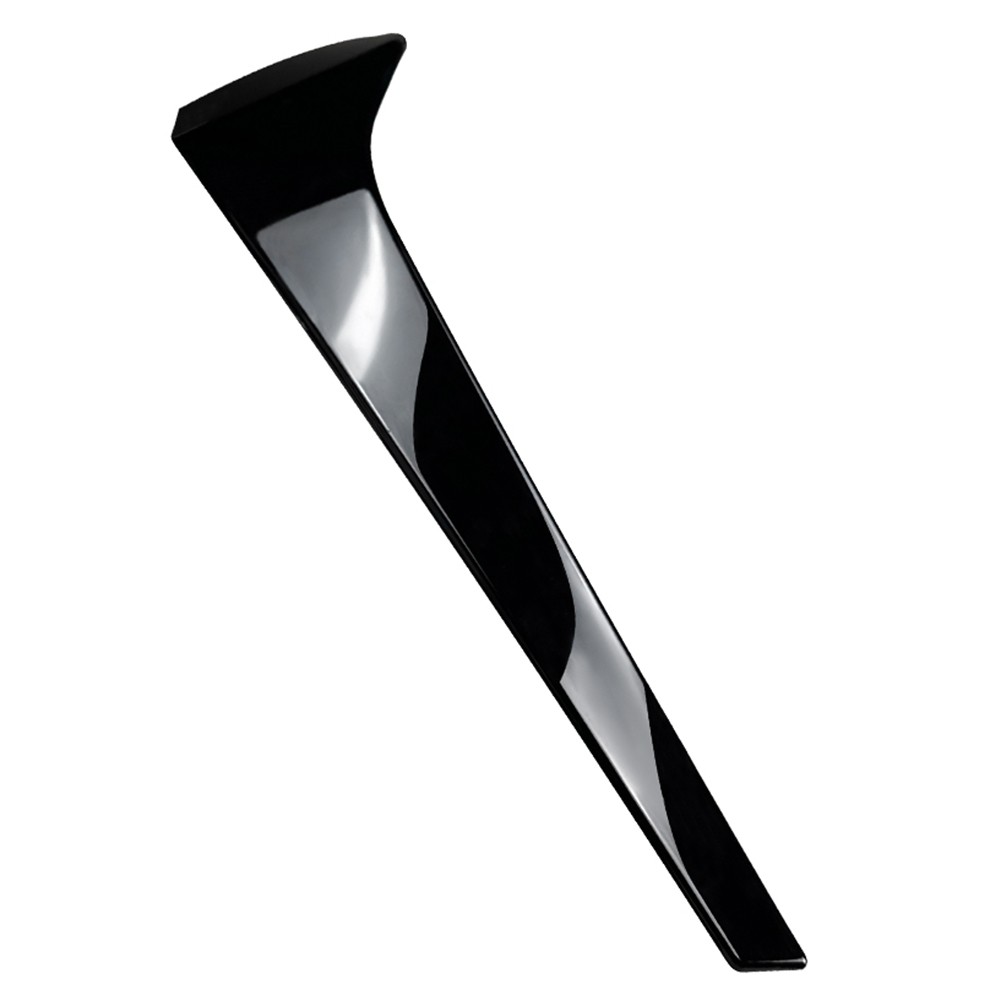 Rear Window Spoiler Side Wing Cover Trim For VW Tiguan MK2 R Line 2017-23 Black