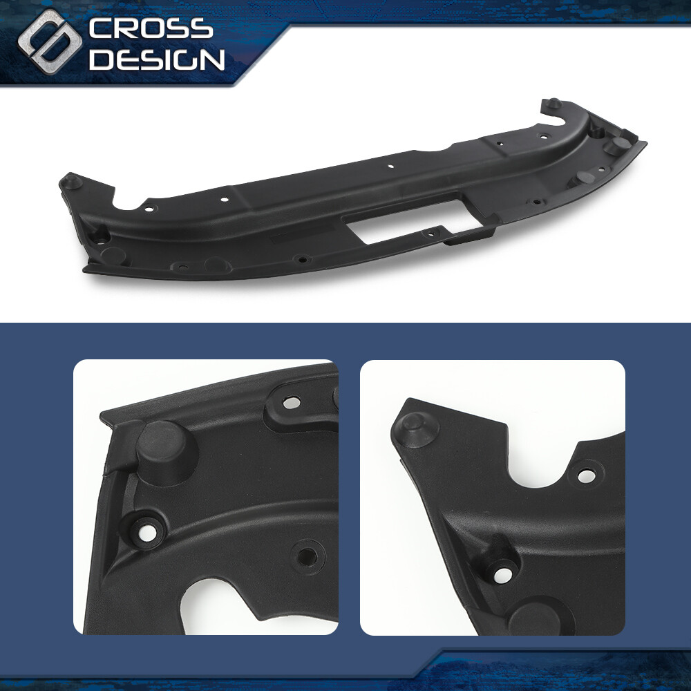 Front Upper Radiator Support Cover Sight Shield Fit For Nissan Sentra 2016-2019