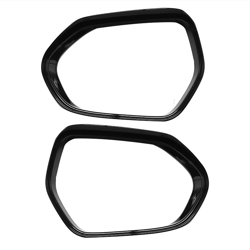 For Toyota Camry 2018-2024 Bright black Mirror Rain Eyebrow Cover