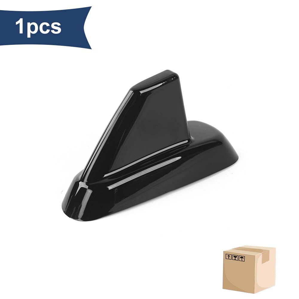 Black Roof Top Plated Antenna Base Cover Trim For Chevy Avalanche Suburban 07-13