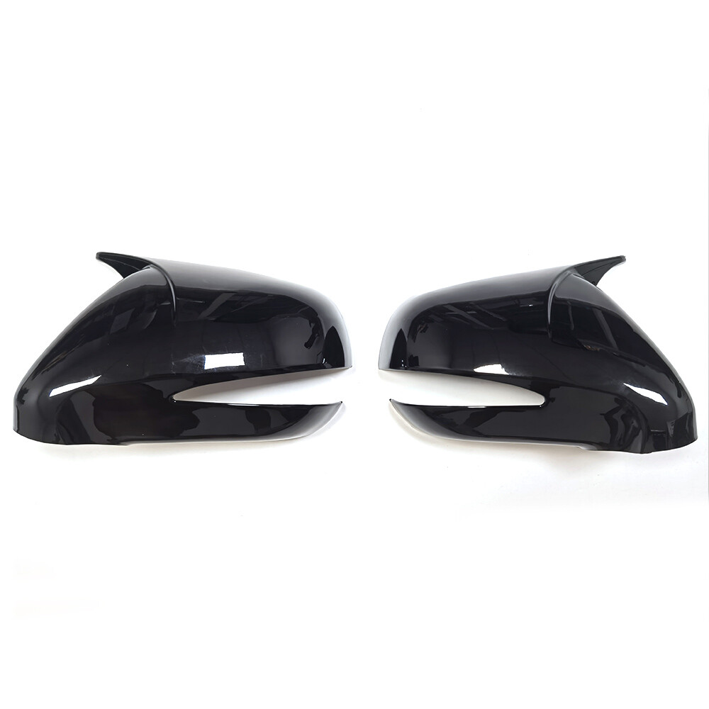 For LHD Lexus RX RX270 RX350 RX450 2009-2014 Gloss Black Side Mirror Cover Trim