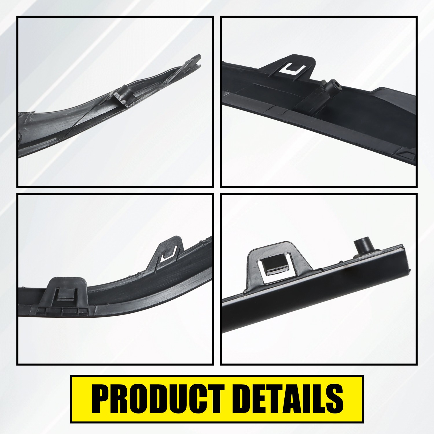 New Front Left&Right Side Bumper Trim for 25 Hyundai Elantra 17897039 17899355
