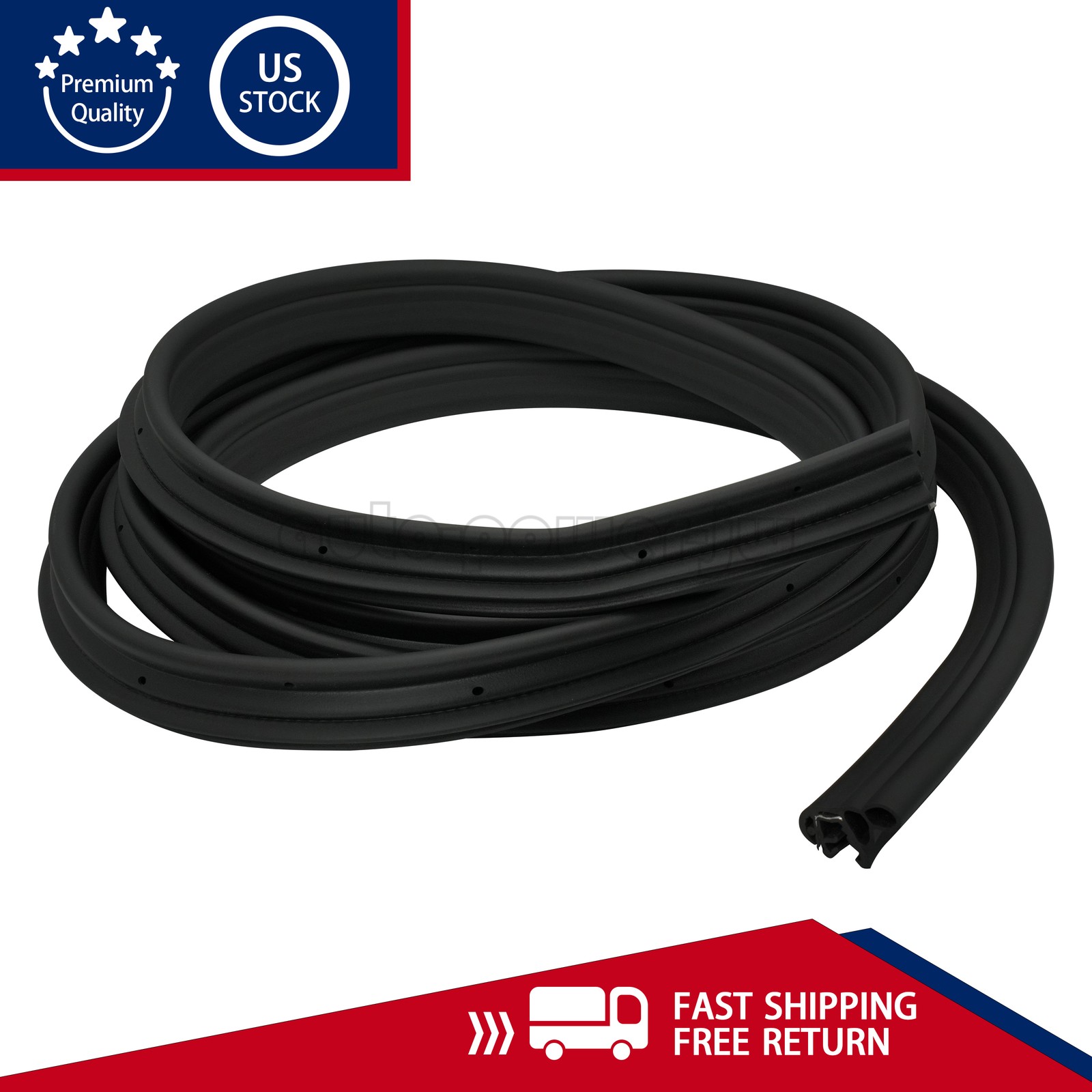 For 2007-2014 GMC Chevrolet Cadillac Rear side Door Weatherstrip 22766416