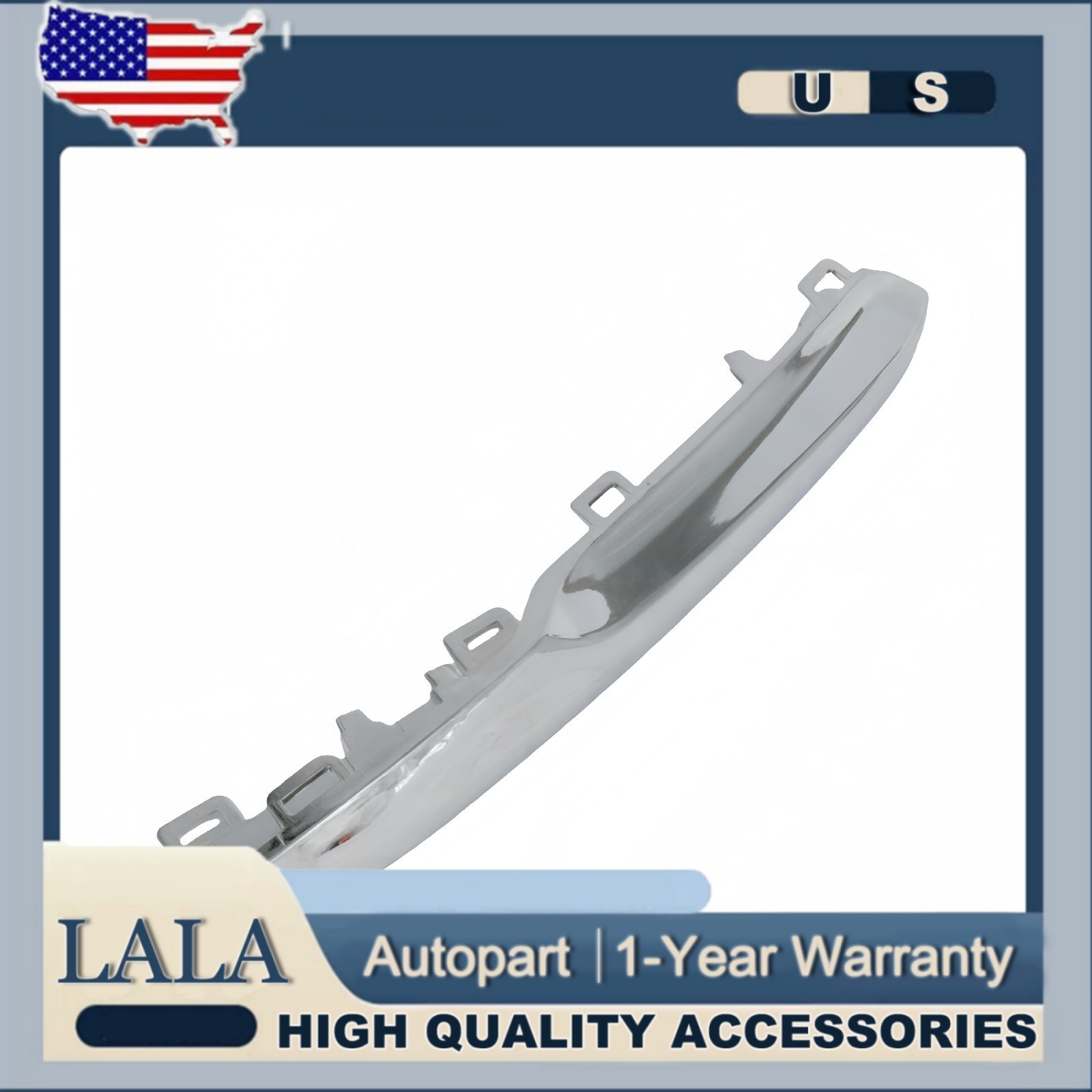 Fits BMW F30 320i 328d 330e 330i 340i Front Bumper Trim Set Driver & Passenger