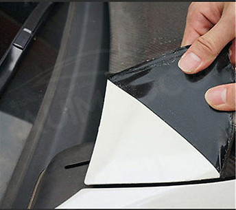 High Gloss Glossy Vinyl Film Wrap Sticker Decal DIY Bubble Free Air Release BLK