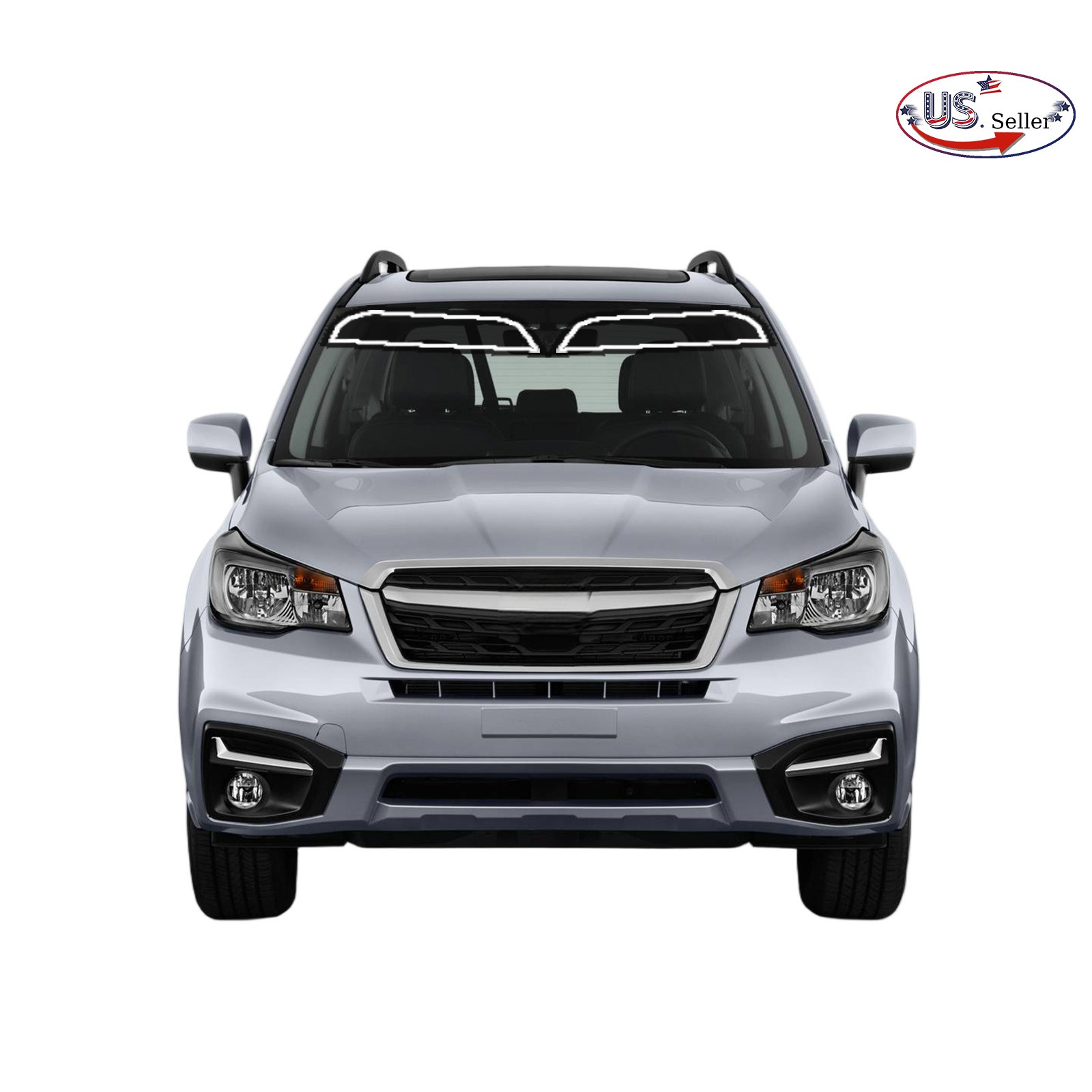 Window Privacy Film PreCut Window Tint 2Ply For 2014-2018 Subaru Forester