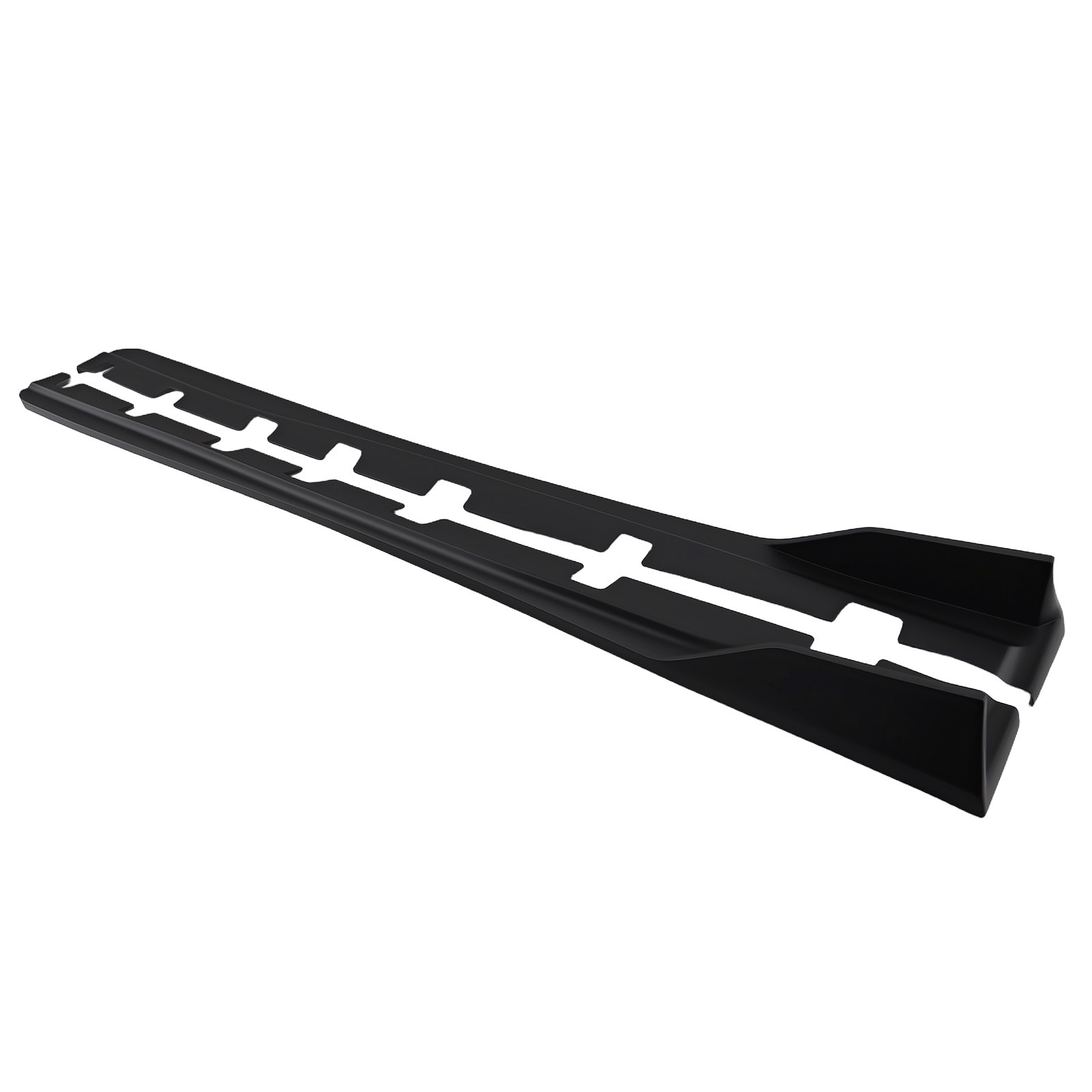 ABS Matte Black Side Skirt for Lexus IS 2014-2020 Body Extension Panel Kit