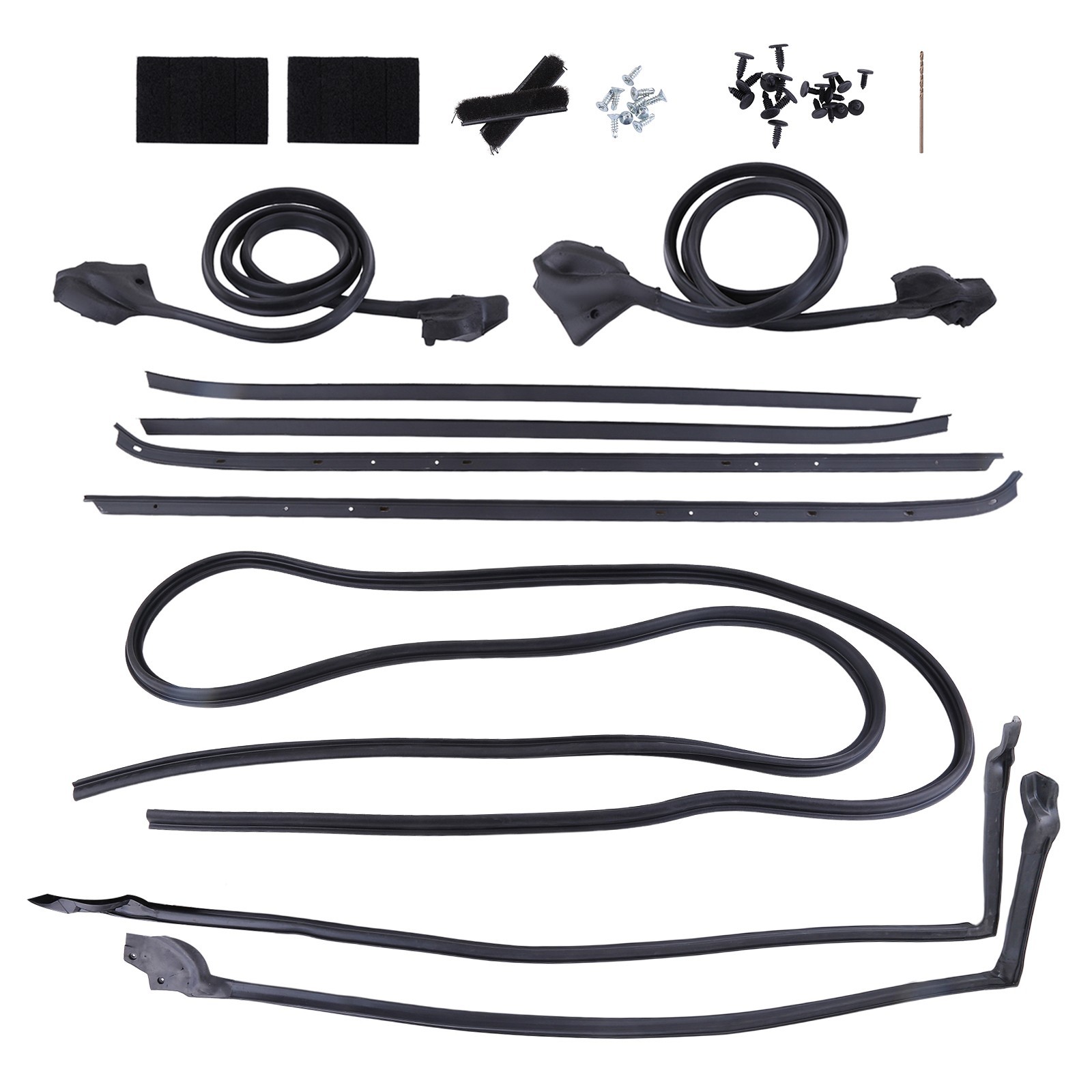 Weather Strip Seal Full Weatherstrip Kit For Chevy Camaro Firebird 1970-1981