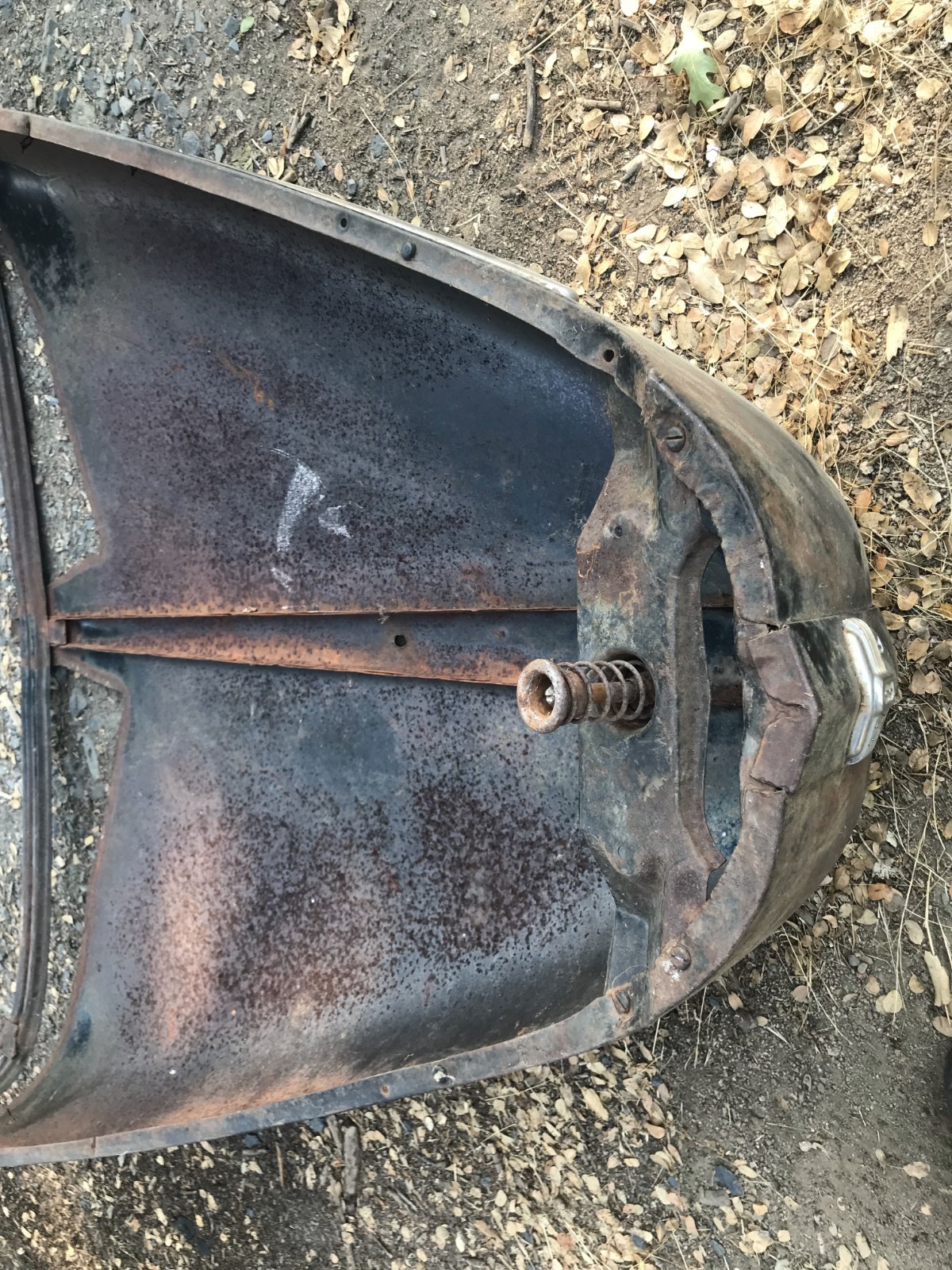 1941 Ford Complete Front Clip In Solid Original State Willing To Partout Lmk.