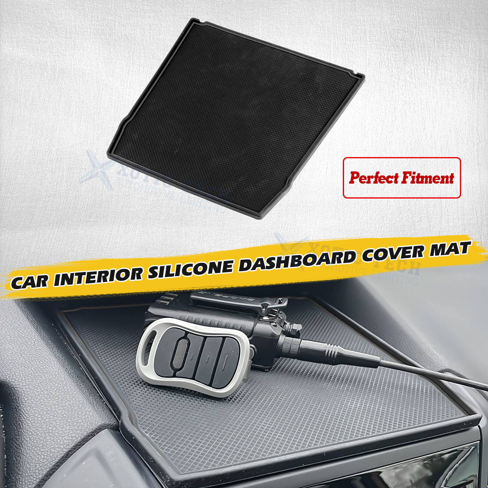 Car Anti-slip Silicone Dashboard Cover Mat For Subaru Forester Crosstrek Impreza