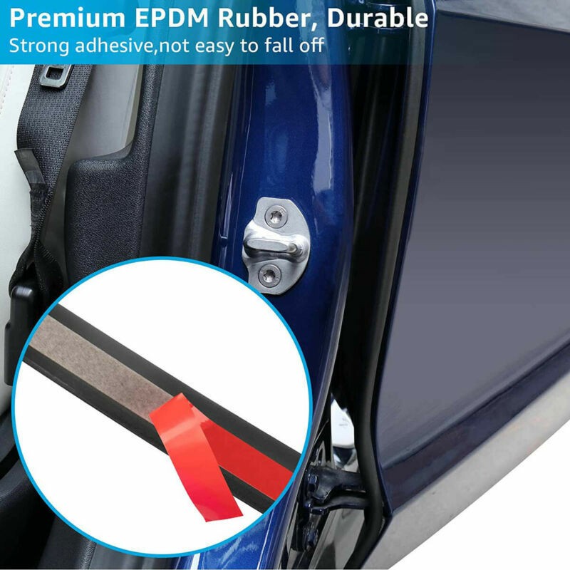 For Honda Odyssey p Door Rubber Seal Strips Weather Draft Wind Noise Reduction