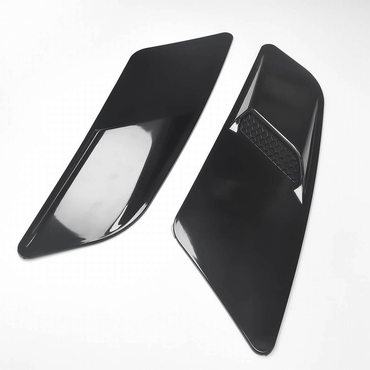 Hood Air Intake Flow Vent Cover GT OE Style Scoop Trim For 15-17 Ford Mustang