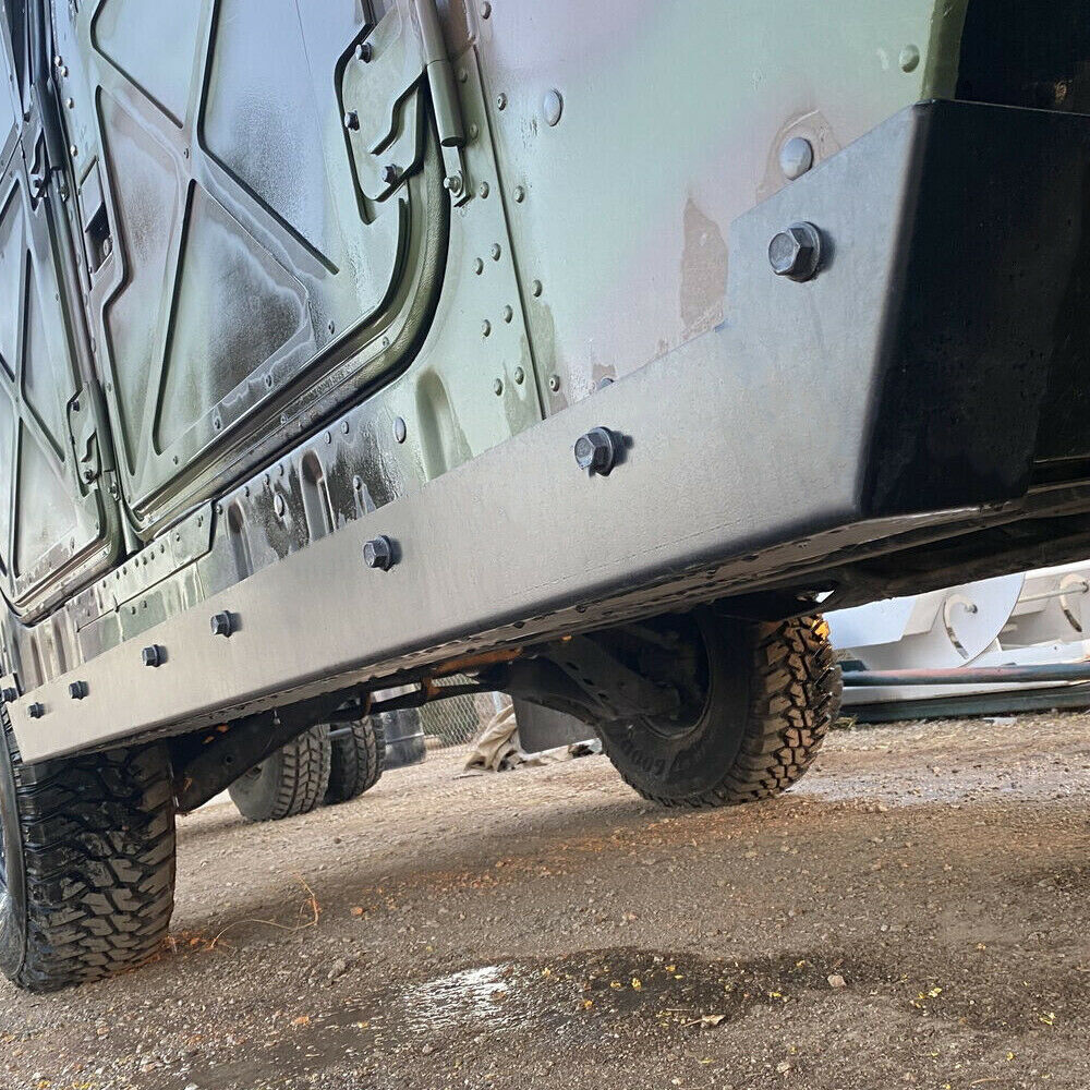 Pair of Rock Sliders Rock Panel Steel For All Variants Of Hmmwv’s M998 M1038 Etc