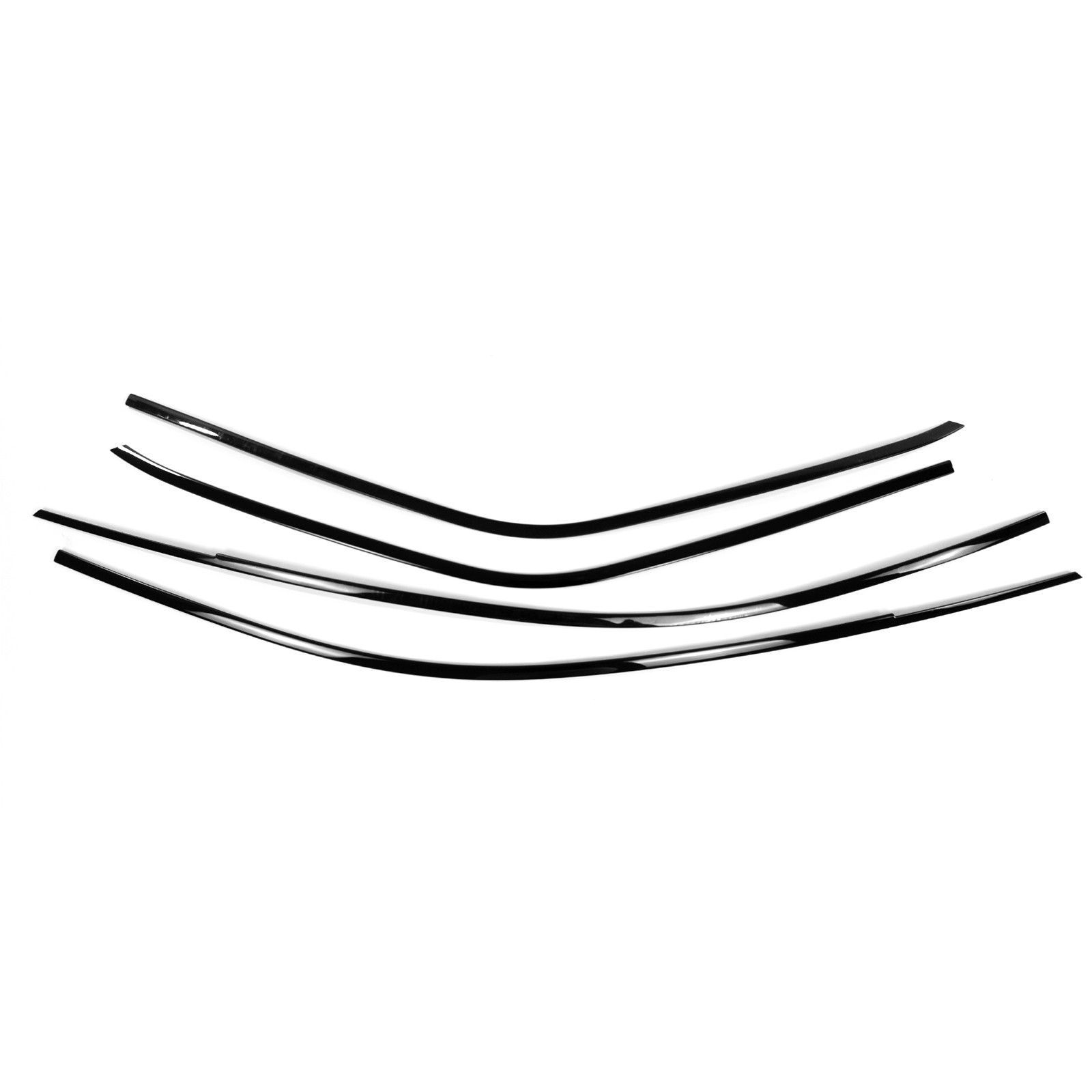 Gloss Black Window Strip Trims For Toyota Camry 2012-2015 2013