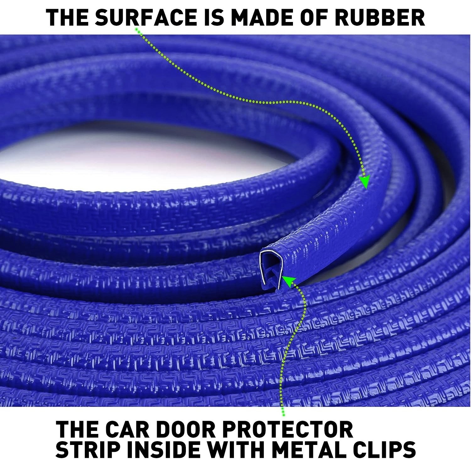 New 6m/20ft Car Door Trim Edge Lock Guard Moulding Rubber Seal Strip Protector