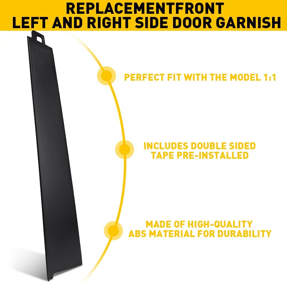 Front Left / Right Door Applique Pillar Molding Trim For Honda Accord 2008-2013