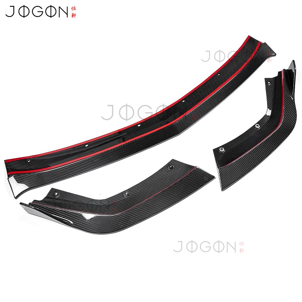 Carbon For Acura Integra Type S 2023 2024-2026 Exterior Front Bumper Lip Trims