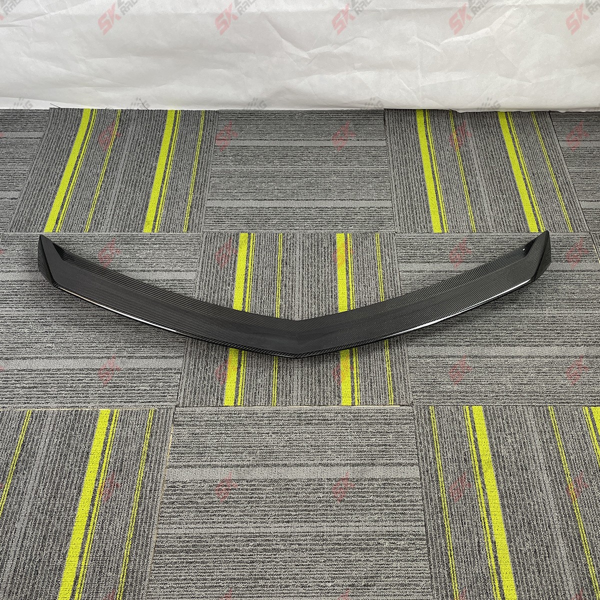 Glossy Black/Carbon Fiber Fits Cadillac ATS 4-Door Sedan 13-18 Rear Spoiler Wing