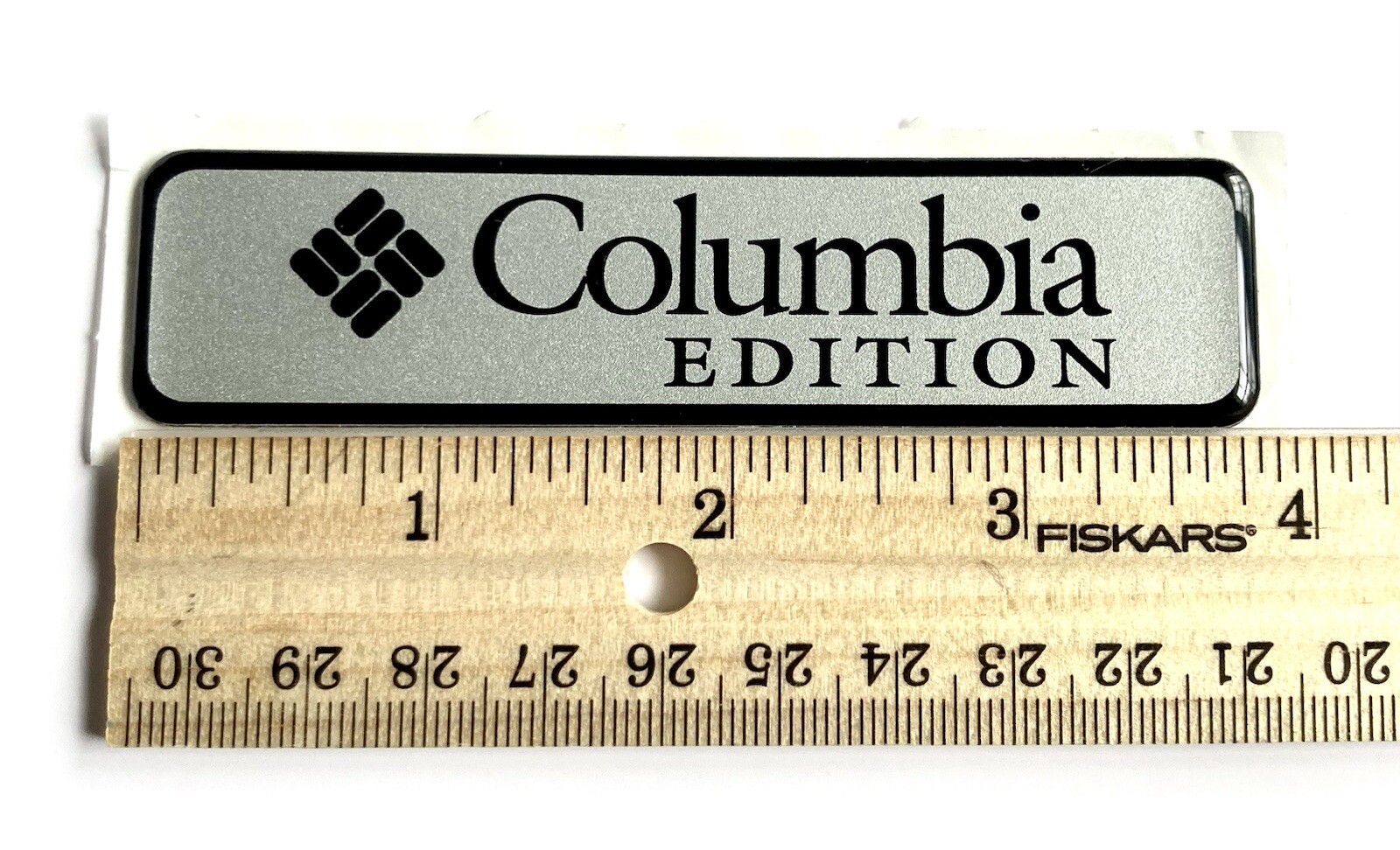 OEM NOS JEEP COLUMBIA EDITION BADGE EMBLEM FOR LIBERTY WRANGLER GRAND CHEROKEE