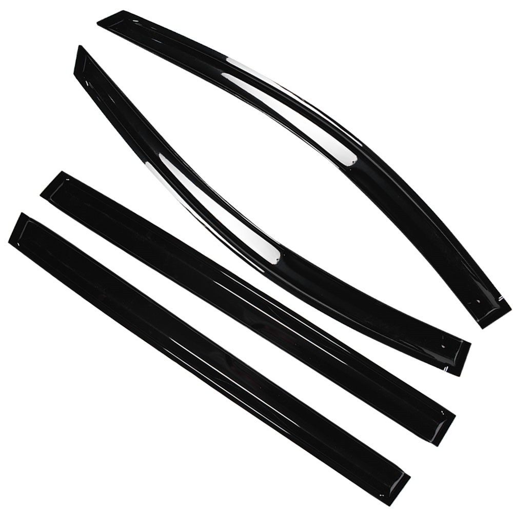 Labwork Window Visors For Toyota Sienna 2004-2009 Acrylic Sun Rain Guard 4PCS