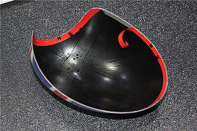 For MINI Cooper R55-R61 Black White Checker Side Mirror Cover Cap Manual Fold
