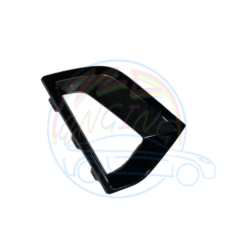 Shiny Black Front Right Bumper Grille Cover For BMW G30 5-Series Luxury 2021-23