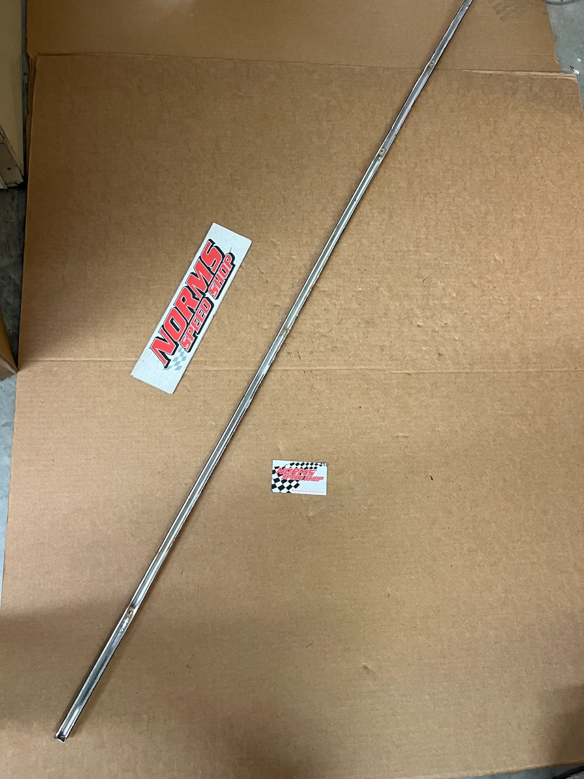 Mopar CHARGER Upper Top of Fender Body Aluminum Trim Molding Chrome 1966 ONLY !