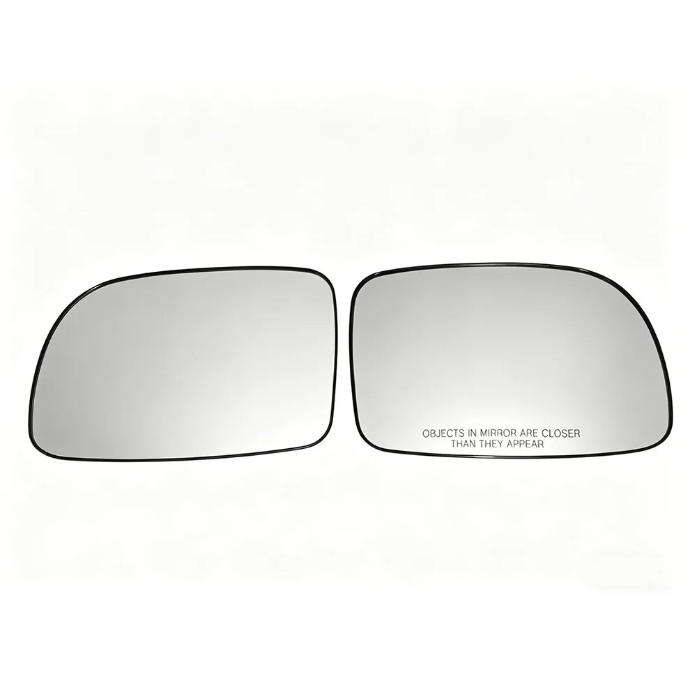 For Hyundai Santa Fe Rearview Mirror Glass Lens With Backing Plate Heated