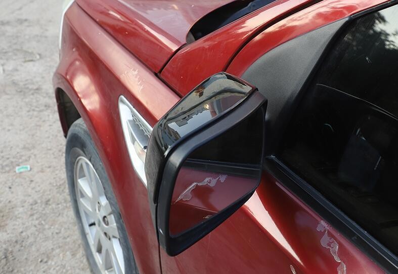 For Land Rover Range Rover LR2 LR3 LR4 black abs Rear View Mirror Cover Trim 2p