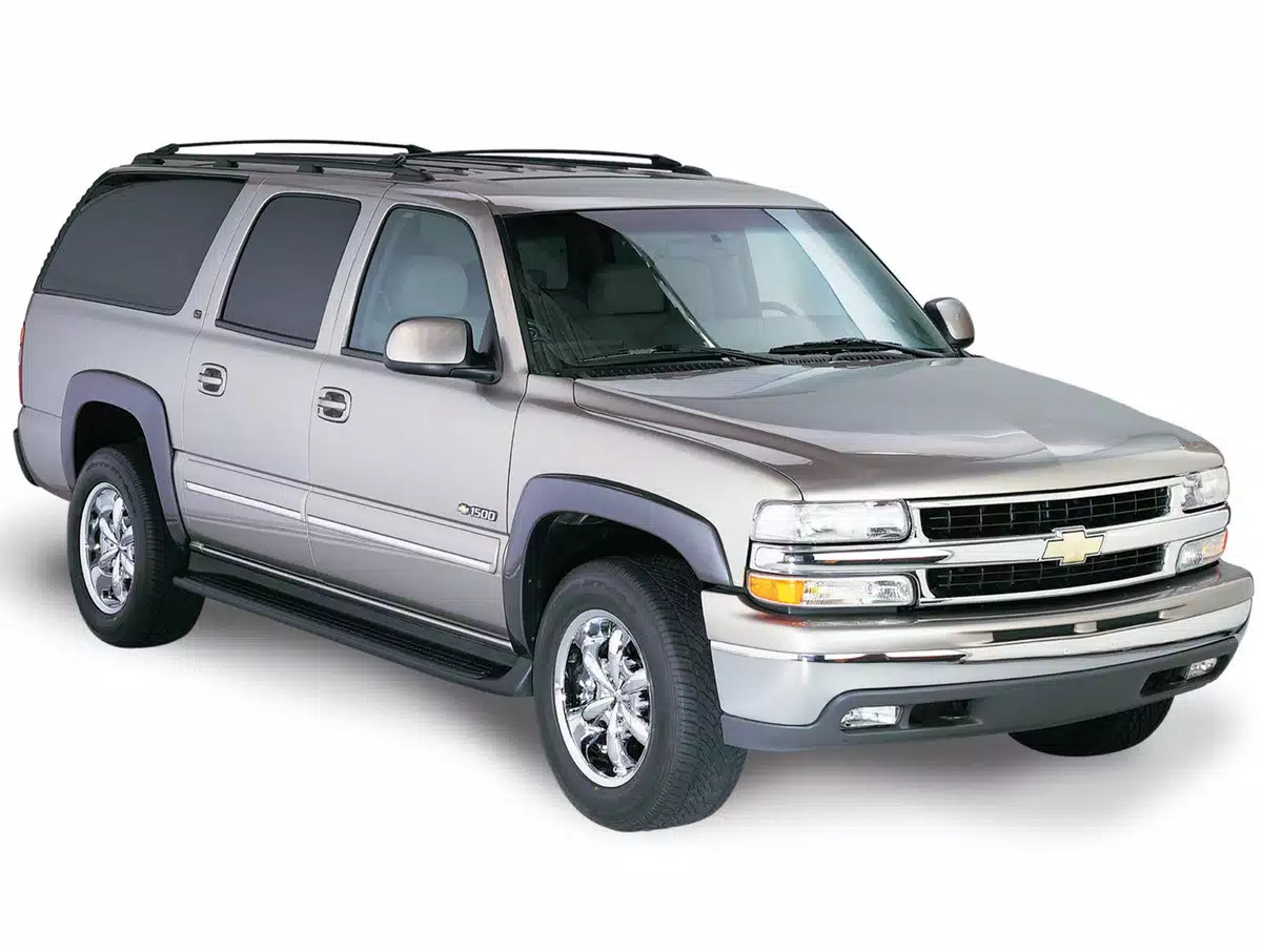 Husky OE Style Fender Flares Fits 2000-2006 Chevy Suburban, 03-06 GMC Yukon XL