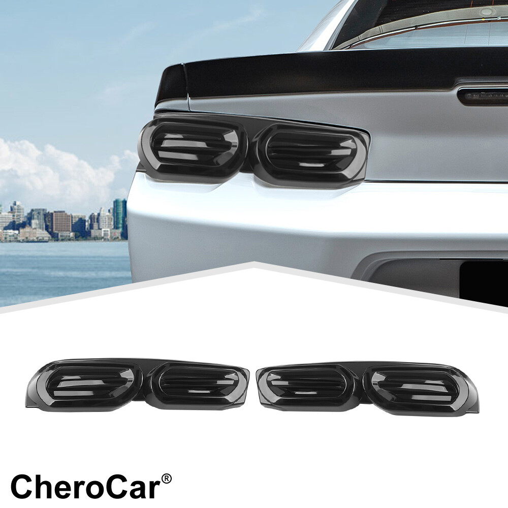 For 2016+ Chevy Camaro 3rd Brake Light Cover Headlight Taillight Lamp Panel Trim