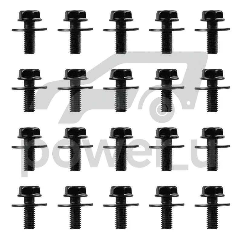 20X Bolts Body Hood Fender Bumper Screws Clips Retainer For Honda Civic Accord