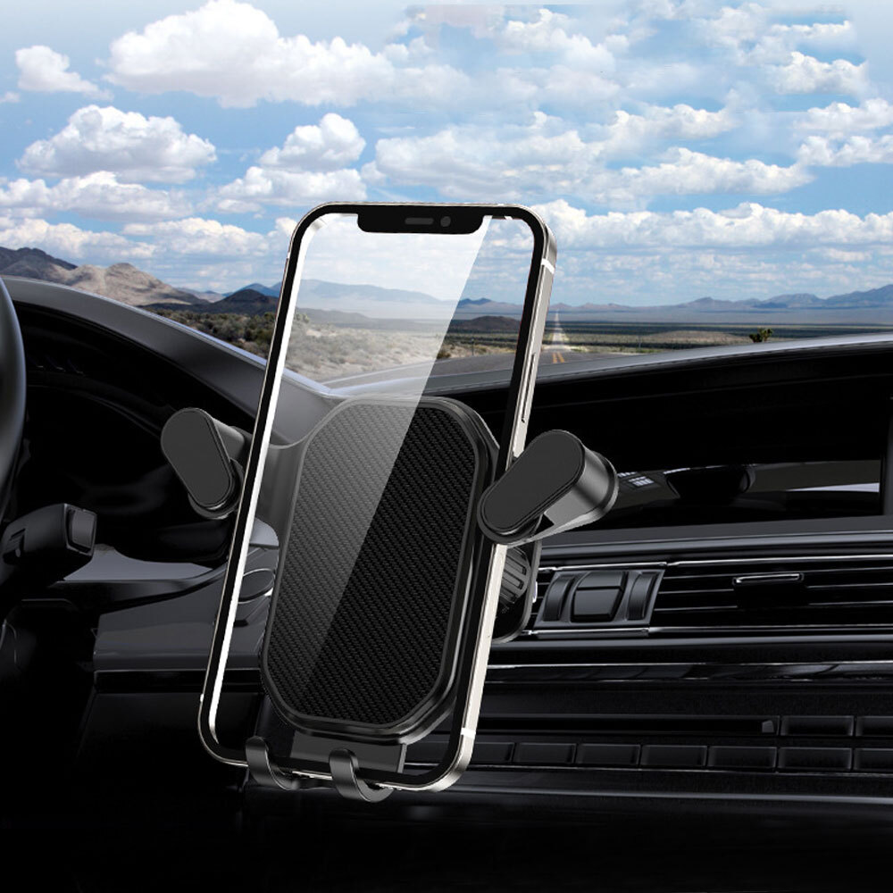 Universal Car Phone Holder Gravity Mobile GPS Support Stand Car Air Vent Mount