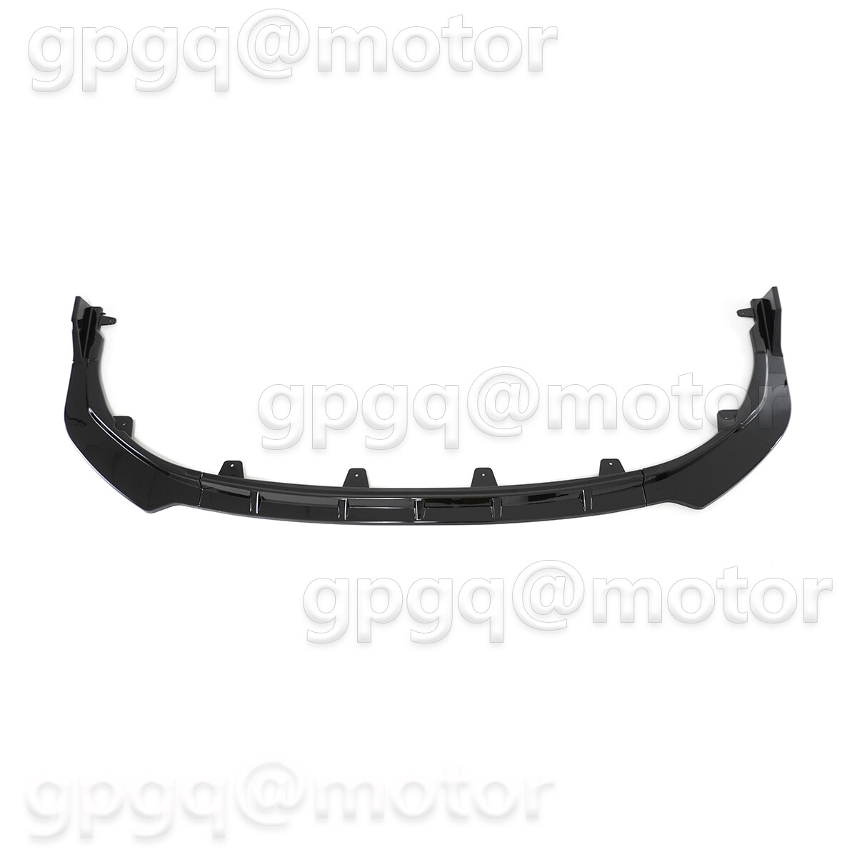 For Toyota Camry SE XSE 2021-2024 Glossy Black V Style Front Bumper Lip Splitter