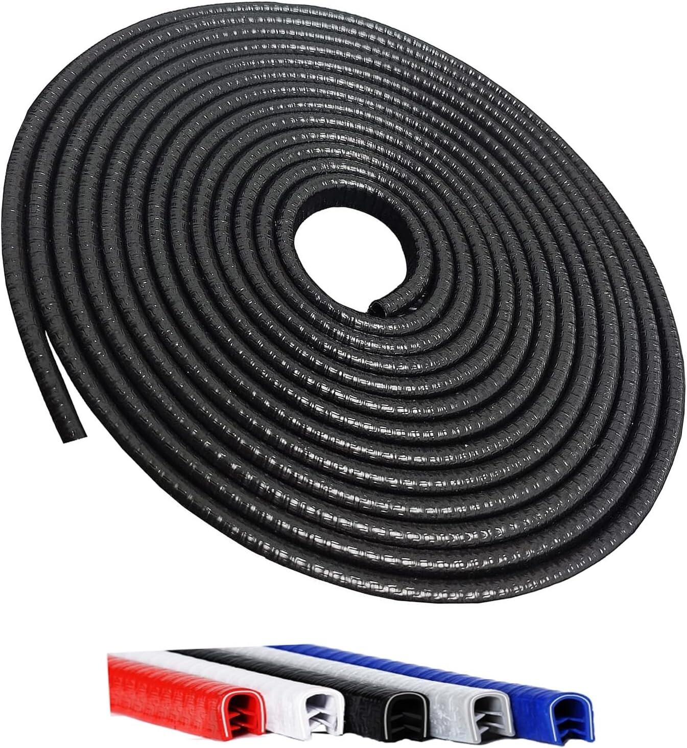 Universal Car Door Edge Protector U Shape Trim for Cars SUVs Trucks