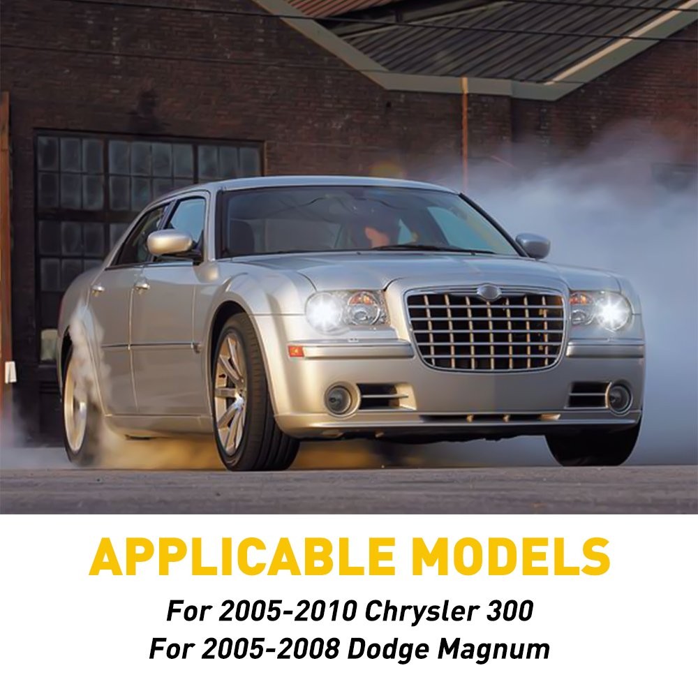 Door Post Pillar Trims For 2005-2010 Chrysler 300 300C/ Magnum Car Trim Cover US