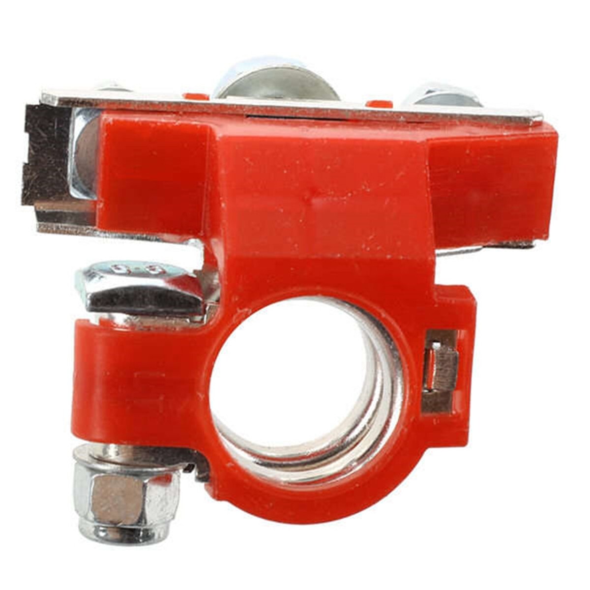 Pair Car Battery Terminal Quick Connector Cable Clamp Clips Positive Negative