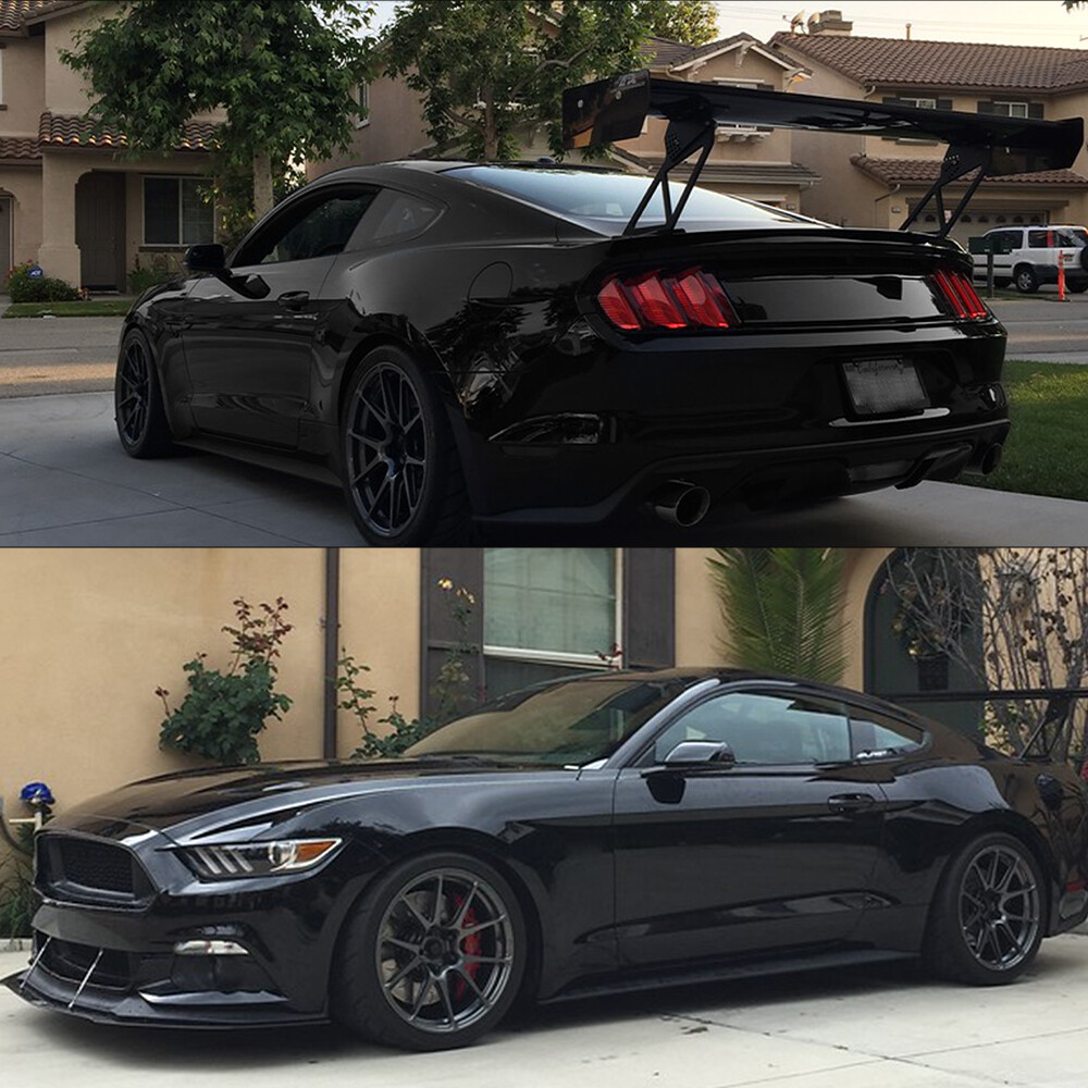 Gloss Black Vinyl Automotive Wrap Film Roll Car Wrap Stickers 59IN x 11.8IN