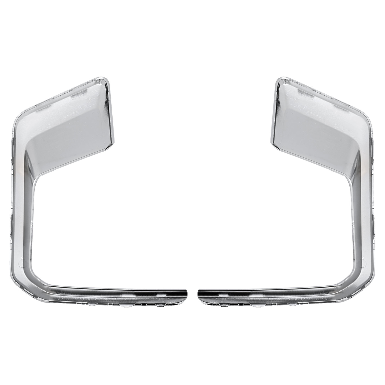 KUAFU Bumper Fog Light Molding Trim For GMC Yukon/XL 2021 2022 2023 2024 Pair