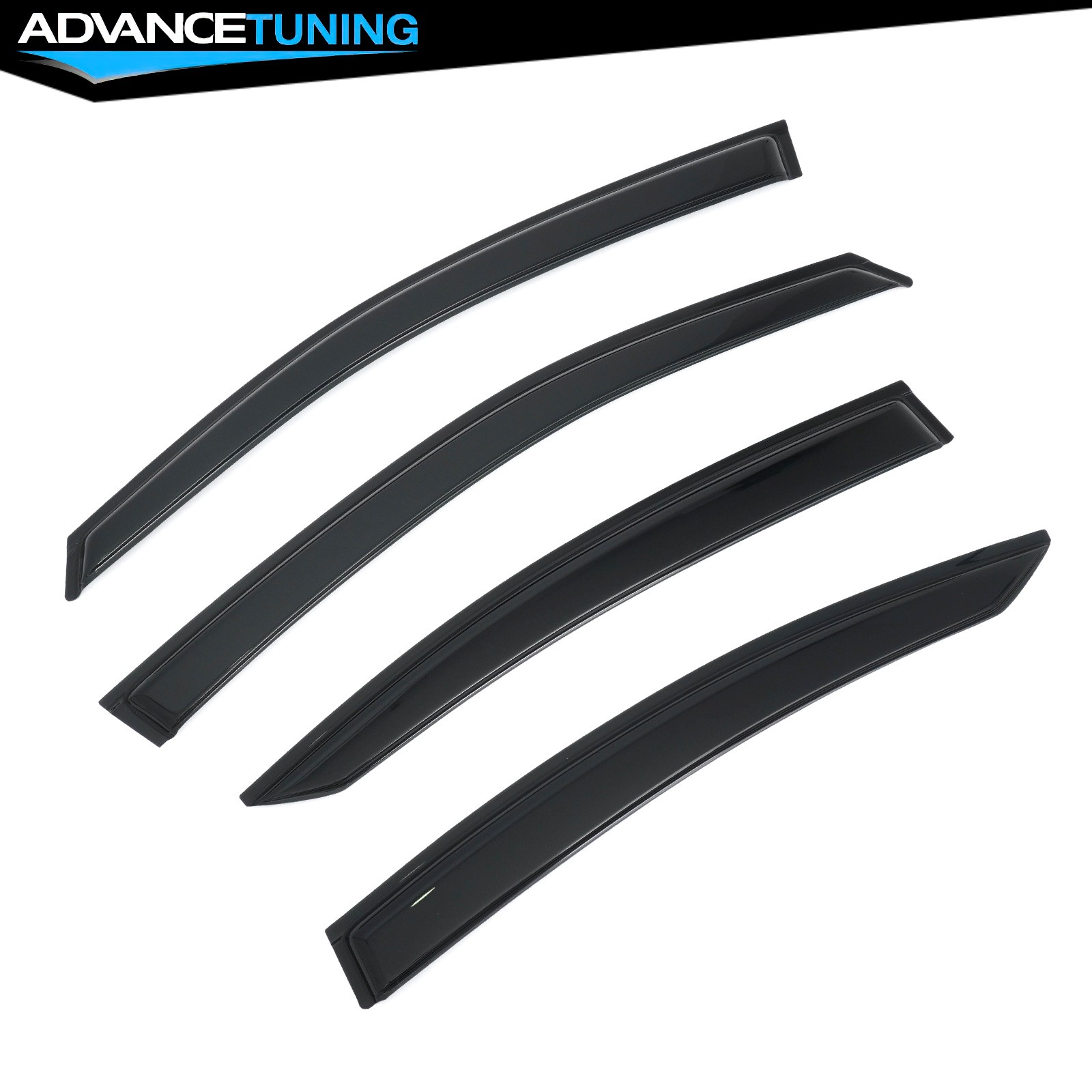 Fits 15-19 Subaru Legacy Sedan Acrylic Window Visors 4PCS Rain Sun Deflectors