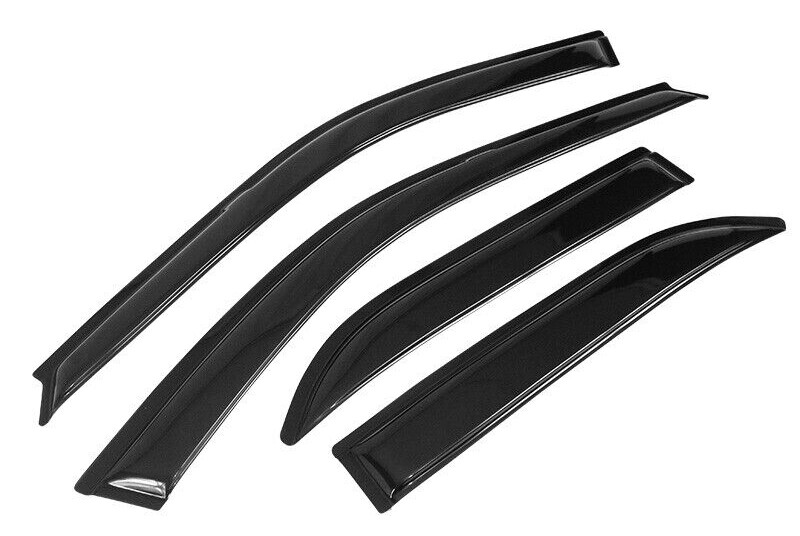 Out-Channel Window Visor Sun Vent Rain Wind Guard Shade For 92-95 Honda Civic 4D