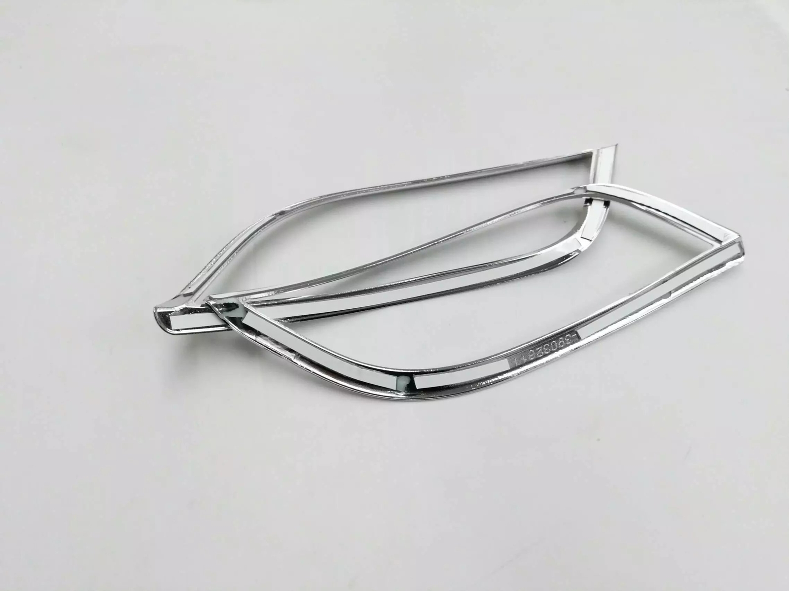 2PCS ABS Chrome Rear Fog Light Lamp Trim Cover For Jeep Compass 2017-2021