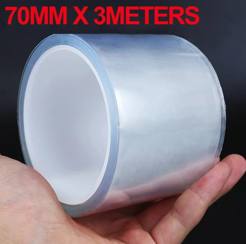 1pc Car Door Sill Protector Film Anti-Scratch Edge Guard 3M/10M – NEW