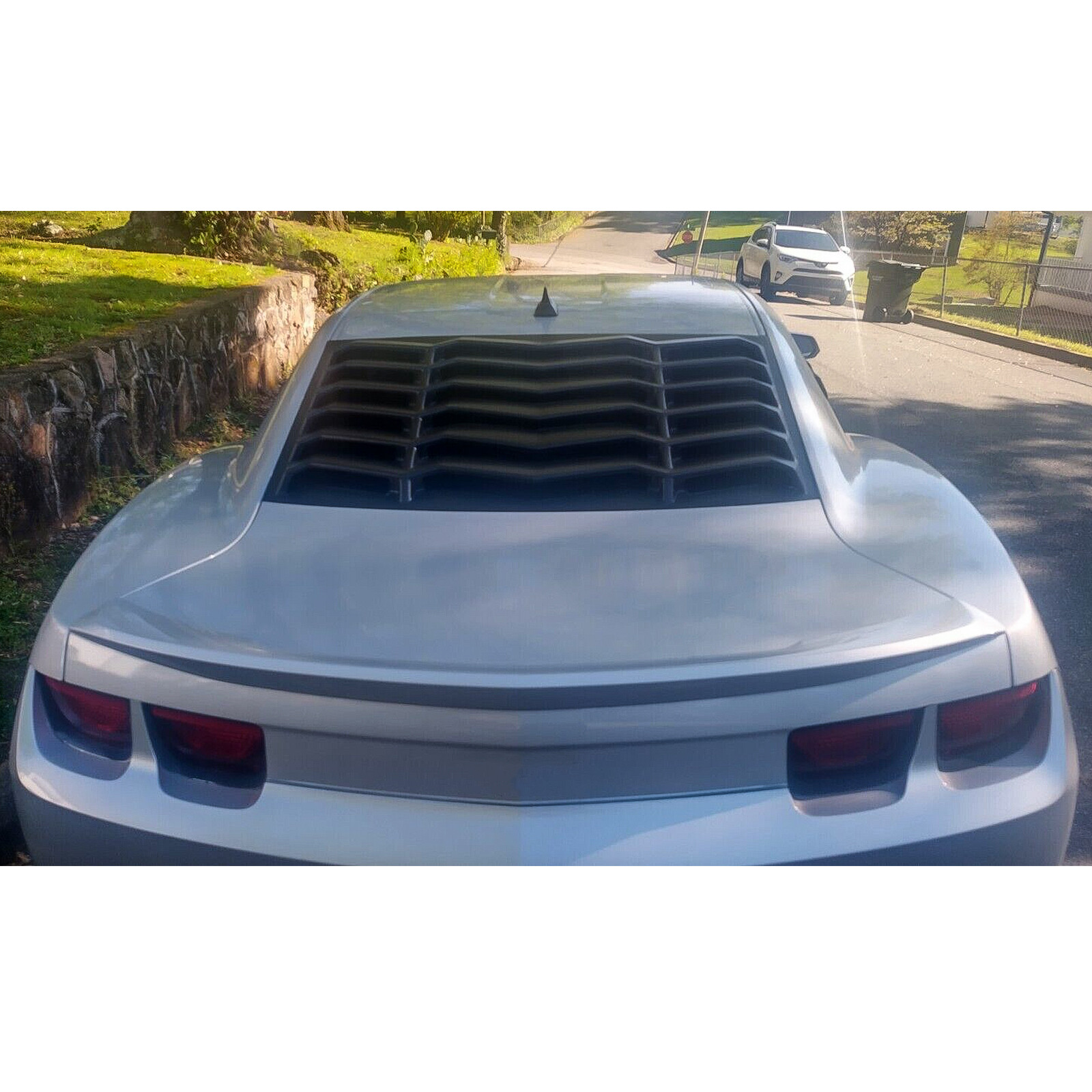Rear & Side Window Louvers Cover For 2010-2015 2011 2012 2013 2014 Chevy Camaro
