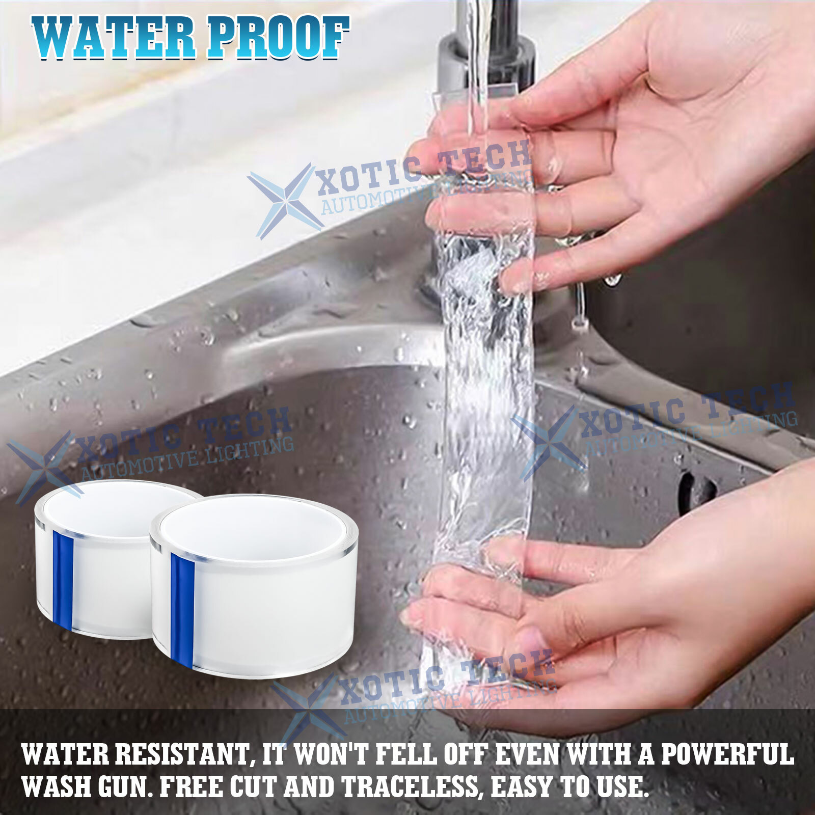 3M Clear Car Door Sill Plate Bumper Protection Film Anti Scratch Strip Sticker