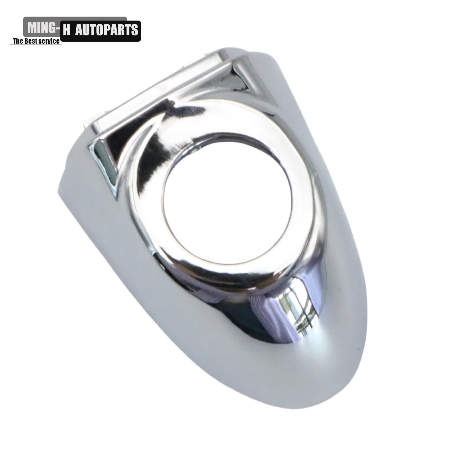 HighQuality Chrome Door Front Outer Handle Trim Molding Cap Fits Fiat 500X 16-21