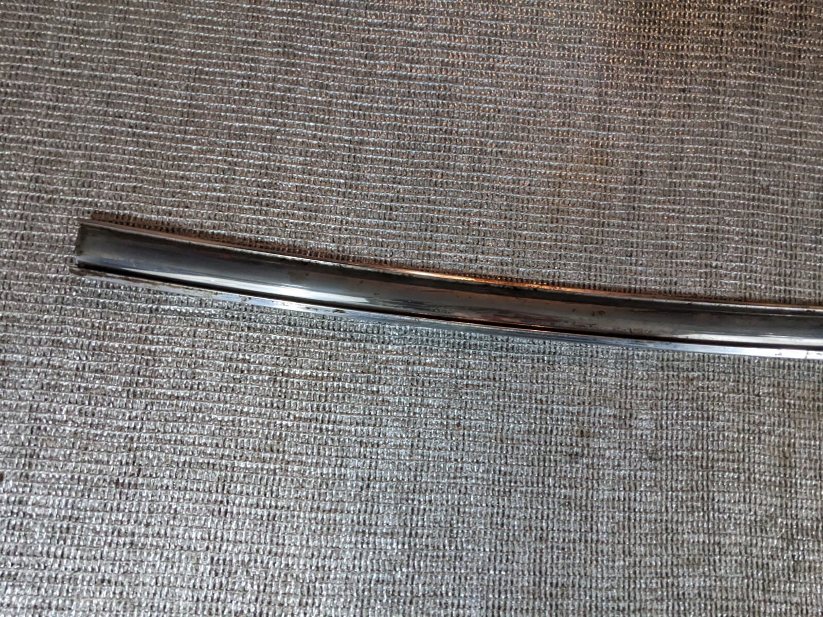 DeSoto Custom Chrome Trim Windshield Bottom Drivers Side 1950